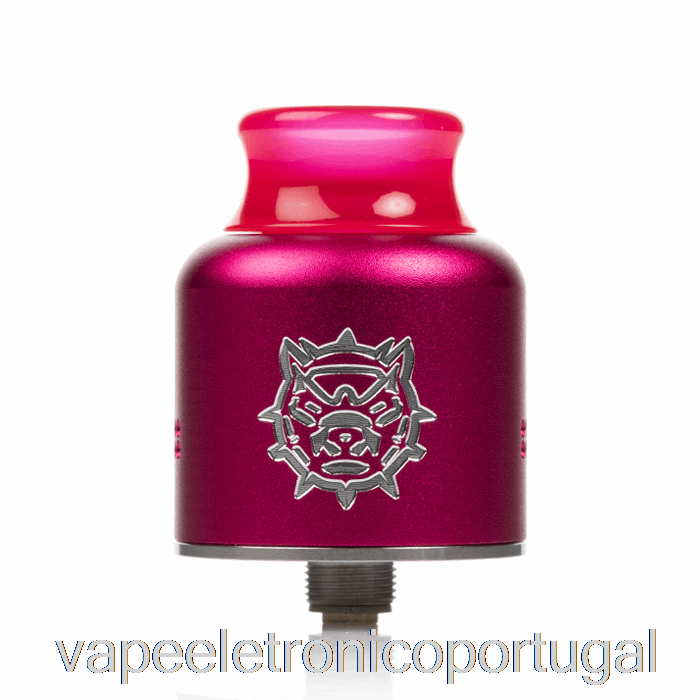 Vape Eletrônico Maldito Vape Mongrel 25mm Bf Rda Rosa